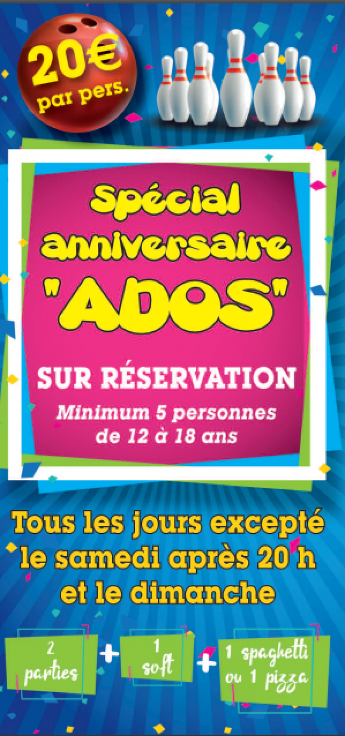 Bowling Les Allies Anniversaires Ados